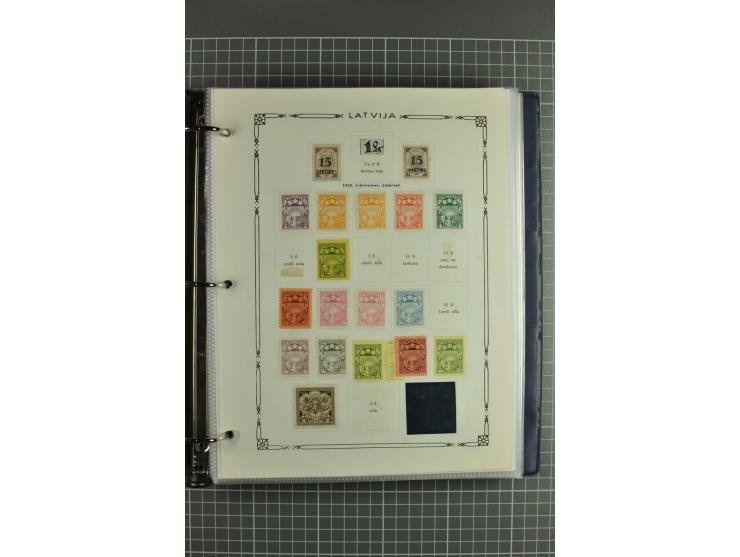 1918/2000, enorm umfangreiche ungebrauchte/postfrische und gestempelte Sammlung mit einer Vielzahl an guten Werten und Besond