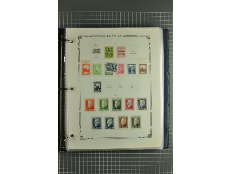 1918/2000, enorm umfangreiche ungebrauchte/postfrische und gestempelte Sammlung mit einer Vielzahl an guten Werten und Besond