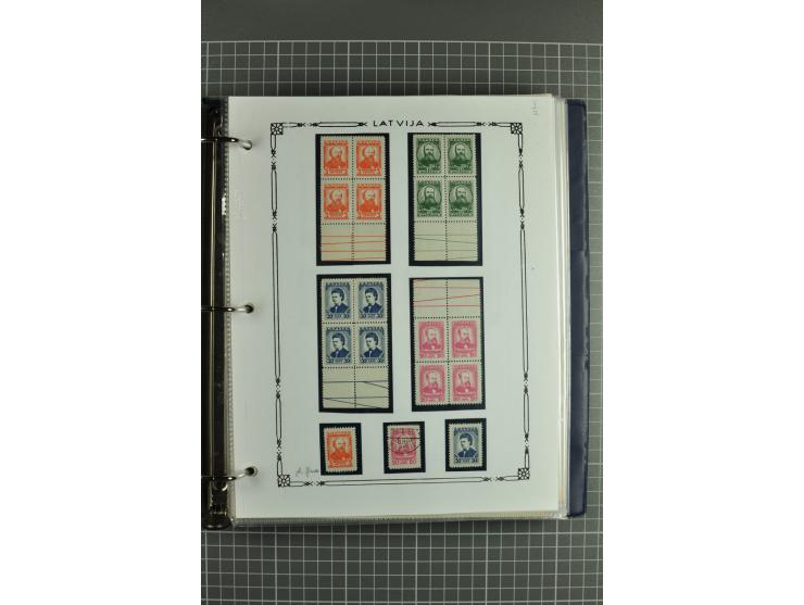 1918/2000, enorm umfangreiche ungebrauchte/postfrische und gestempelte Sammlung mit einer Vielzahl an guten Werten und Besond