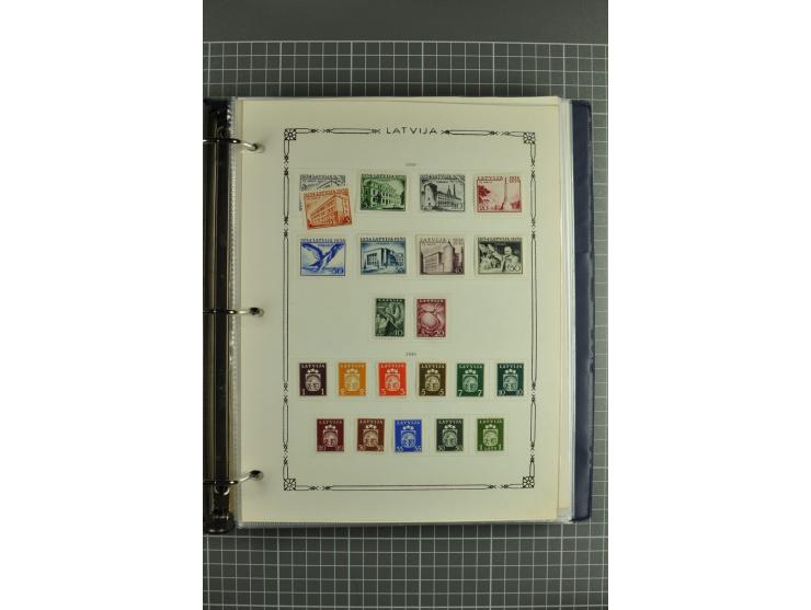 1918/2000, enorm umfangreiche ungebrauchte/postfrische und gestempelte Sammlung mit einer Vielzahl an guten Werten und Besond