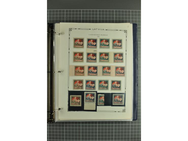 1918/2000, enorm umfangreiche ungebrauchte/postfrische und gestempelte Sammlung mit einer Vielzahl an guten Werten und Besond