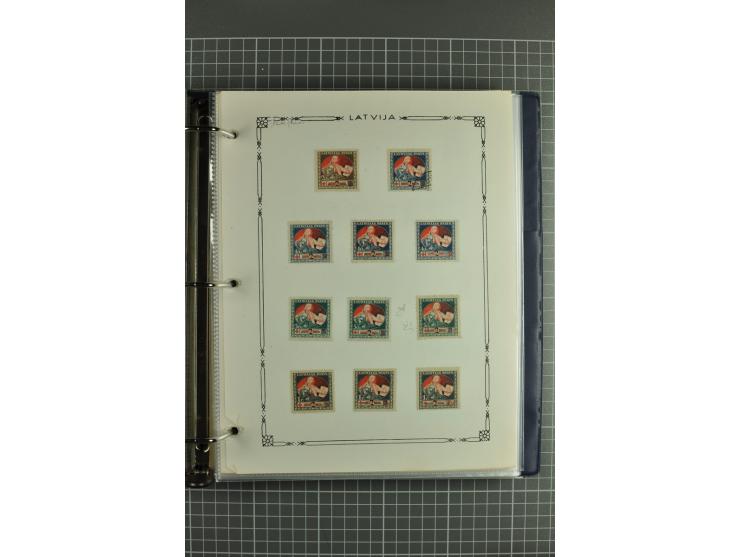 1918/2000, enorm umfangreiche ungebrauchte/postfrische und gestempelte Sammlung mit einer Vielzahl an guten Werten und Besond