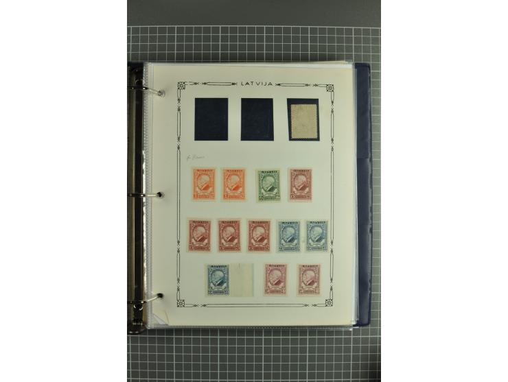 1918/2000, enorm umfangreiche ungebrauchte/postfrische und gestempelte Sammlung mit einer Vielzahl an guten Werten und Besond