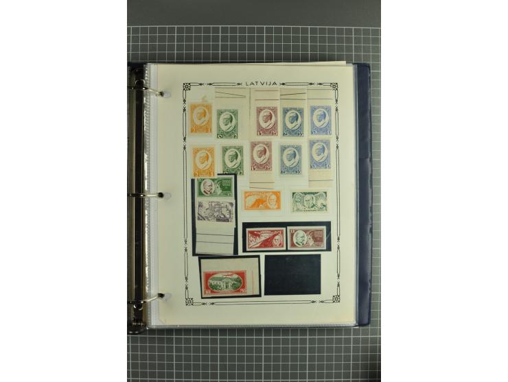1918/2000, enorm umfangreiche ungebrauchte/postfrische und gestempelte Sammlung mit einer Vielzahl an guten Werten und Besond