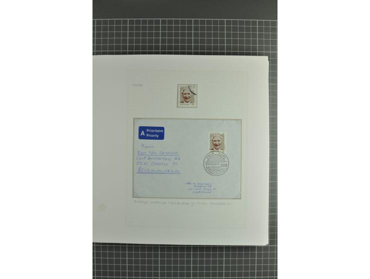 1918/2000, enorm umfangreiche ungebrauchte/postfrische und gestempelte Sammlung mit einer Vielzahl an guten Werten und Besond