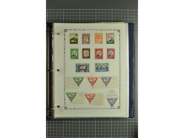 1918/2000, enorm umfangreiche ungebrauchte/postfrische und gestempelte Sammlung mit einer Vielzahl an guten Werten und Besond