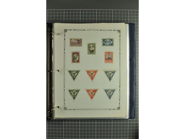 1918/2000, enorm umfangreiche ungebrauchte/postfrische und gestempelte Sammlung mit einer Vielzahl an guten Werten und Besond