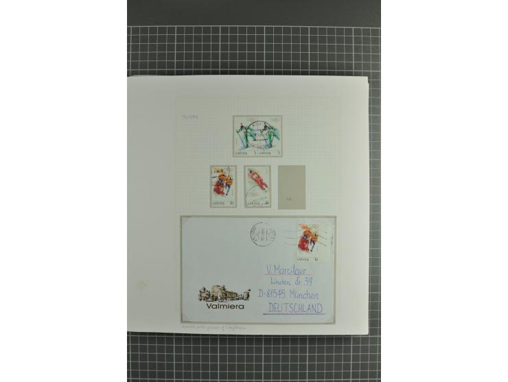 1918/2000, enorm umfangreiche ungebrauchte/postfrische und gestempelte Sammlung mit einer Vielzahl an guten Werten und Besond