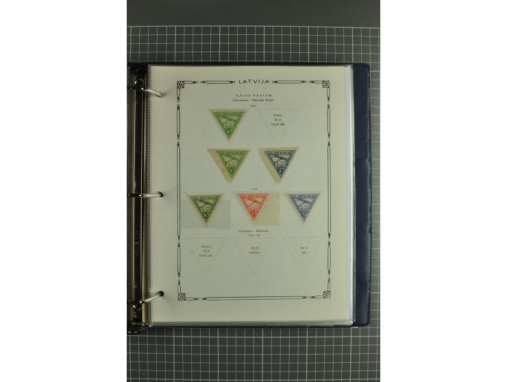 1918/2000, enorm umfangreiche ungebrauchte/postfrische und gestempelte Sammlung mit einer Vielzahl an guten Werten und Besond