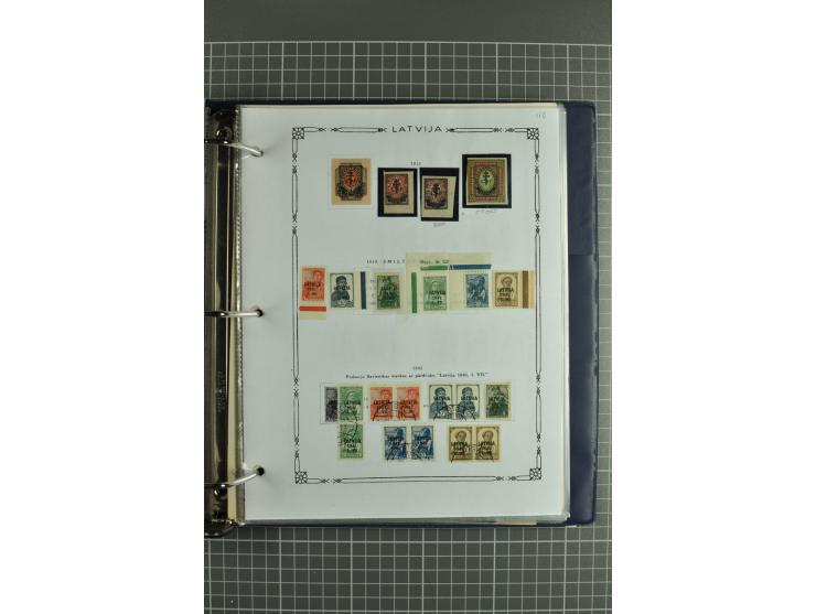 1918/2000, enorm umfangreiche ungebrauchte/postfrische und gestempelte Sammlung mit einer Vielzahl an guten Werten und Besond