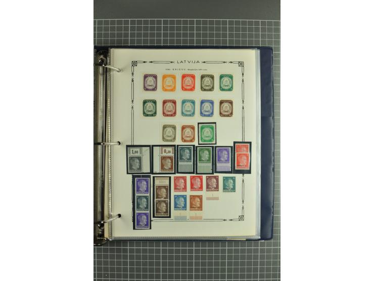1918/2000, enorm umfangreiche ungebrauchte/postfrische und gestempelte Sammlung mit einer Vielzahl an guten Werten und Besond