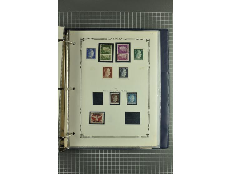 1918/2000, enorm umfangreiche ungebrauchte/postfrische und gestempelte Sammlung mit einer Vielzahl an guten Werten und Besond