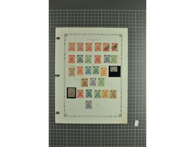 1918/2000, enorm umfangreiche ungebrauchte/postfrische und gestempelte Sammlung mit einer Vielzahl an guten Werten und Besond