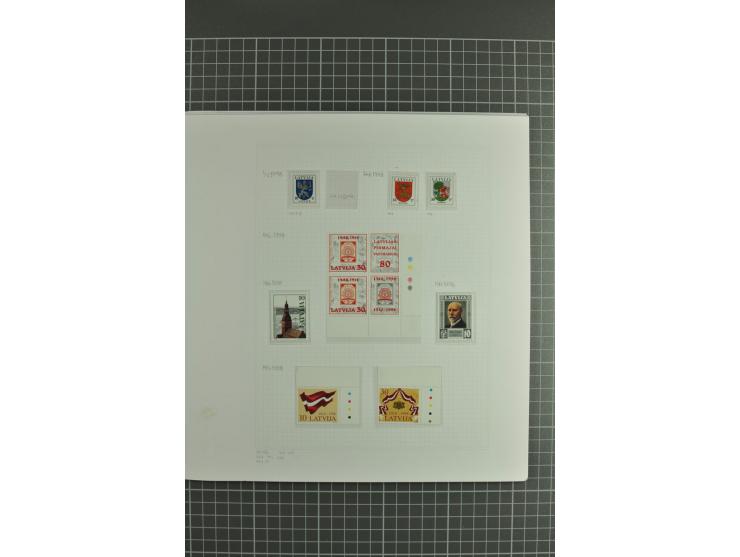 1918/2000, enorm umfangreiche ungebrauchte/postfrische und gestempelte Sammlung mit einer Vielzahl an guten Werten und Besond