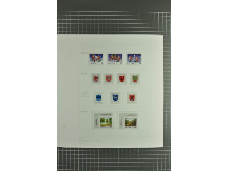1918/2000, enorm umfangreiche ungebrauchte/postfrische und gestempelte Sammlung mit einer Vielzahl an guten Werten und Besond
