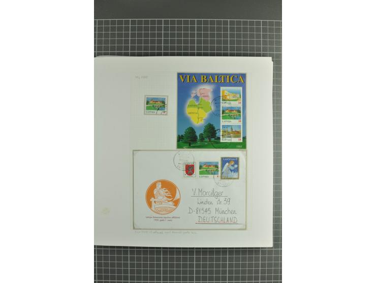 1918/2000, enorm umfangreiche ungebrauchte/postfrische und gestempelte Sammlung mit einer Vielzahl an guten Werten und Besond