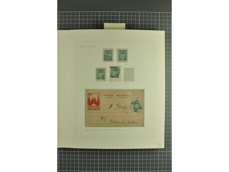 1918/2000, enorm umfangreiche ungebrauchte/postfrische und gestempelte Sammlung mit einer Vielzahl an guten Werten und Besond