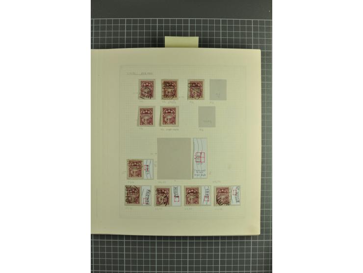 1918/2000, enorm umfangreiche ungebrauchte/postfrische und gestempelte Sammlung mit einer Vielzahl an guten Werten und Besond