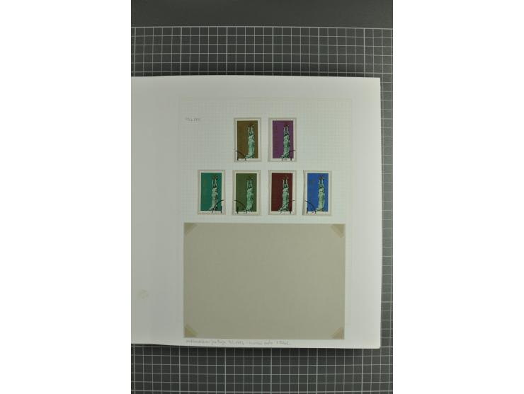 1918/2000, enorm umfangreiche ungebrauchte/postfrische und gestempelte Sammlung mit einer Vielzahl an guten Werten und Besond