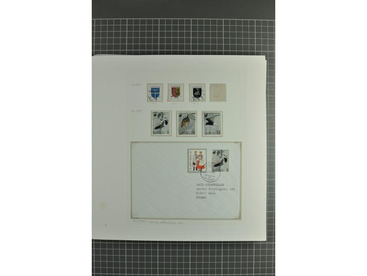1918/2000, enorm umfangreiche ungebrauchte/postfrische und gestempelte Sammlung mit einer Vielzahl an guten Werten und Besond