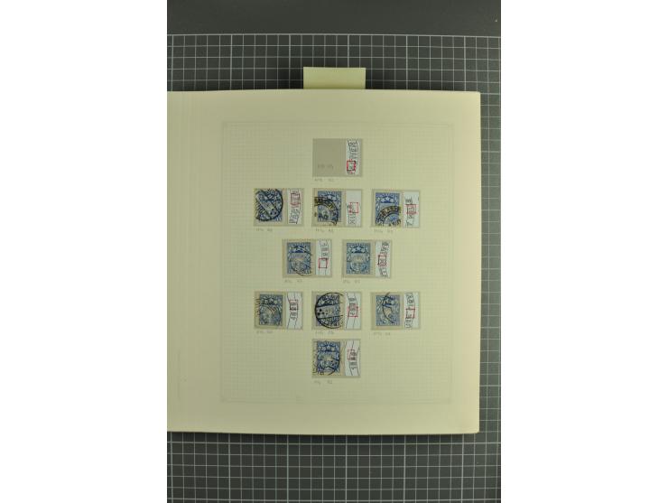 1918/2000, enorm umfangreiche ungebrauchte/postfrische und gestempelte Sammlung mit einer Vielzahl an guten Werten und Besond