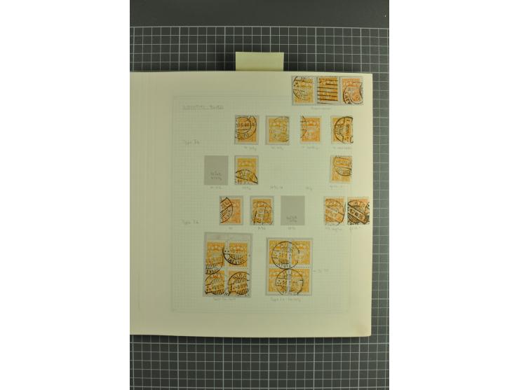 1918/2000, enorm umfangreiche ungebrauchte/postfrische und gestempelte Sammlung mit einer Vielzahl an guten Werten und Besond