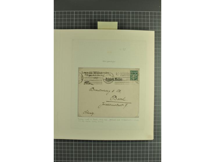 1918/2000, enorm umfangreiche ungebrauchte/postfrische und gestempelte Sammlung mit einer Vielzahl an guten Werten und Besond