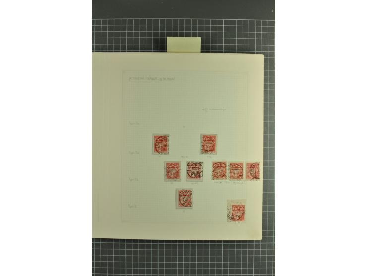 1918/2000, enorm umfangreiche ungebrauchte/postfrische und gestempelte Sammlung mit einer Vielzahl an guten Werten und Besond