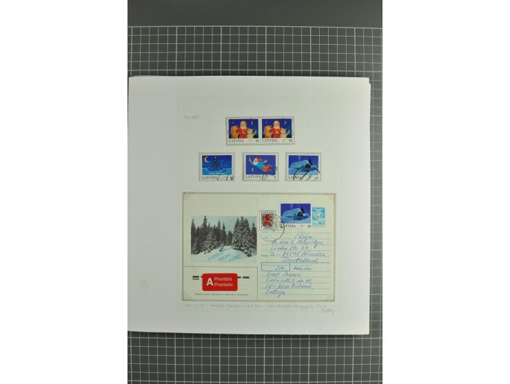 1918/2000, enorm umfangreiche ungebrauchte/postfrische und gestempelte Sammlung mit einer Vielzahl an guten Werten und Besond