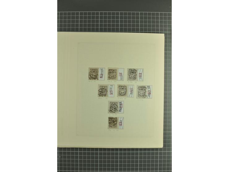1918/2000, enorm umfangreiche ungebrauchte/postfrische und gestempelte Sammlung mit einer Vielzahl an guten Werten und Besond