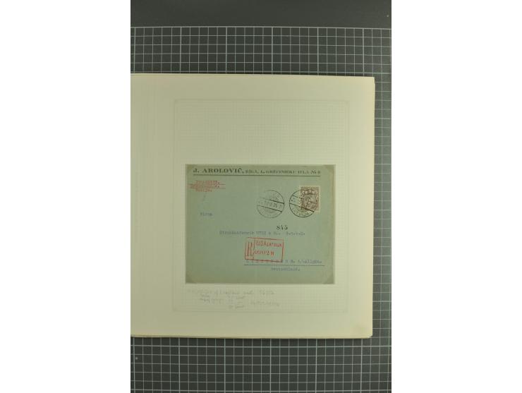 1918/2000, enorm umfangreiche ungebrauchte/postfrische und gestempelte Sammlung mit einer Vielzahl an guten Werten und Besond