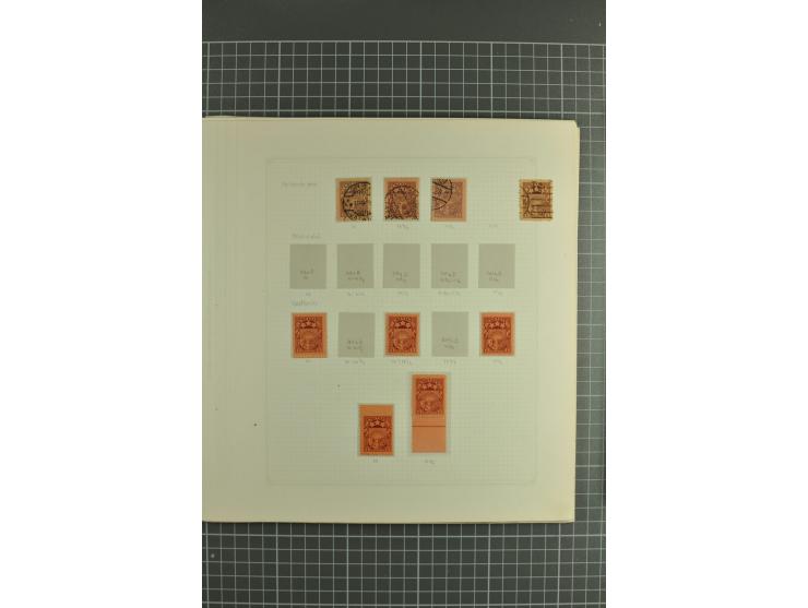 1918/2000, enorm umfangreiche ungebrauchte/postfrische und gestempelte Sammlung mit einer Vielzahl an guten Werten und Besond