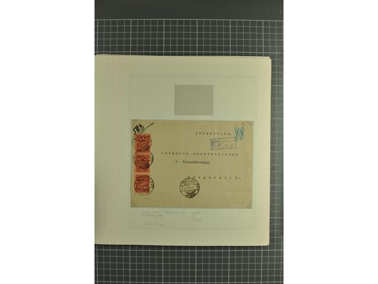 1918/2000, enorm umfangreiche ungebrauchte/postfrische und gestempelte Sammlung mit einer Vielzahl an guten Werten und Besond