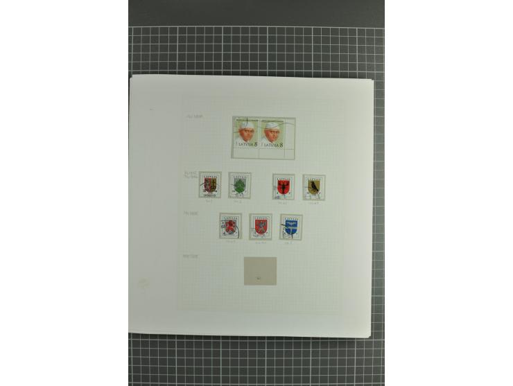 1918/2000, enorm umfangreiche ungebrauchte/postfrische und gestempelte Sammlung mit einer Vielzahl an guten Werten und Besond