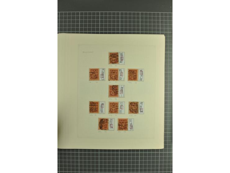 1918/2000, enorm umfangreiche ungebrauchte/postfrische und gestempelte Sammlung mit einer Vielzahl an guten Werten und Besond