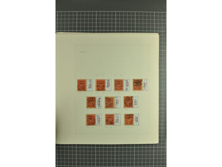1918/2000, enorm umfangreiche ungebrauchte/postfrische und gestempelte Sammlung mit einer Vielzahl an guten Werten und Besond