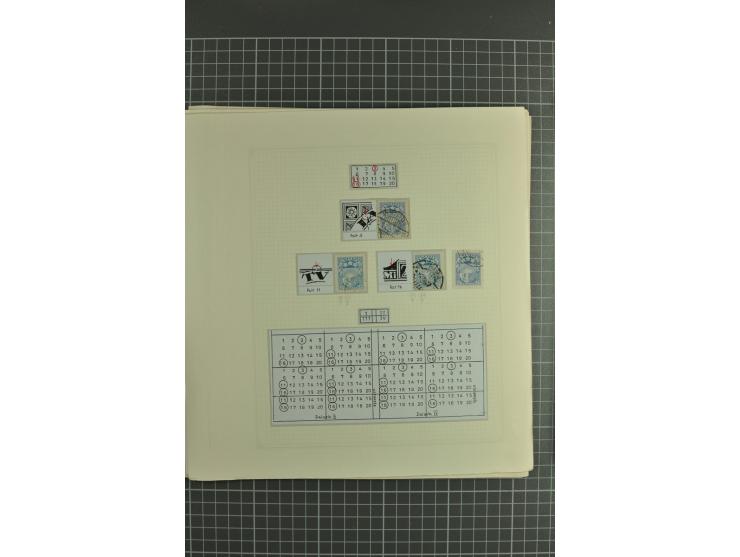 1918/2000, enorm umfangreiche ungebrauchte/postfrische und gestempelte Sammlung mit einer Vielzahl an guten Werten und Besond