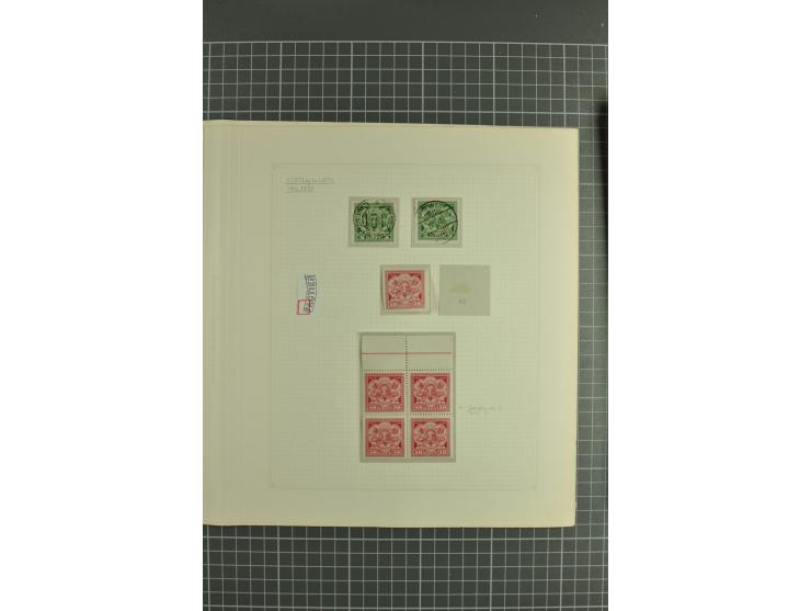 1918/2000, enorm umfangreiche ungebrauchte/postfrische und gestempelte Sammlung mit einer Vielzahl an guten Werten und Besond