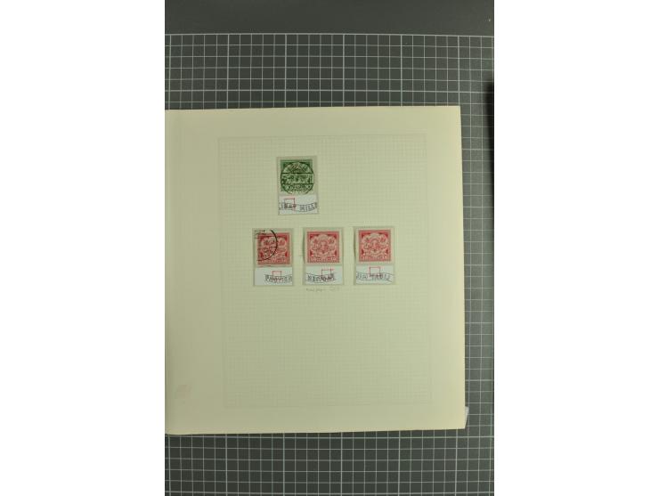 1918/2000, enorm umfangreiche ungebrauchte/postfrische und gestempelte Sammlung mit einer Vielzahl an guten Werten und Besond