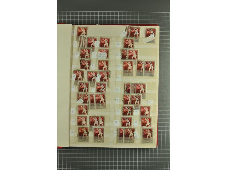 1918/2000, enorm umfangreiche ungebrauchte/postfrische und gestempelte Sammlung mit einer Vielzahl an guten Werten und Besond