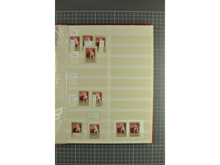 1918/2000, enorm umfangreiche ungebrauchte/postfrische und gestempelte Sammlung mit einer Vielzahl an guten Werten und Besond