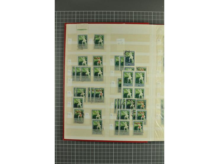 1918/2000, enorm umfangreiche ungebrauchte/postfrische und gestempelte Sammlung mit einer Vielzahl an guten Werten und Besond