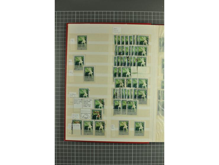 1918/2000, enorm umfangreiche ungebrauchte/postfrische und gestempelte Sammlung mit einer Vielzahl an guten Werten und Besond