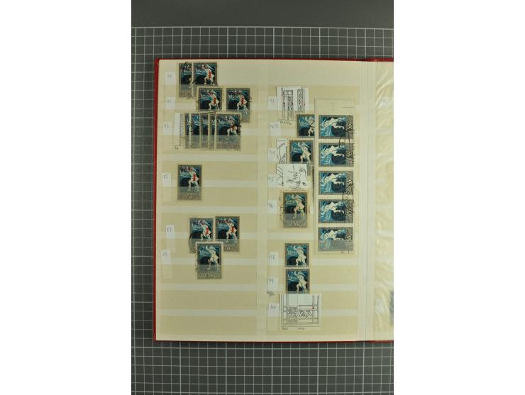 1918/2000, enorm umfangreiche ungebrauchte/postfrische und gestempelte Sammlung mit einer Vielzahl an guten Werten und Besond