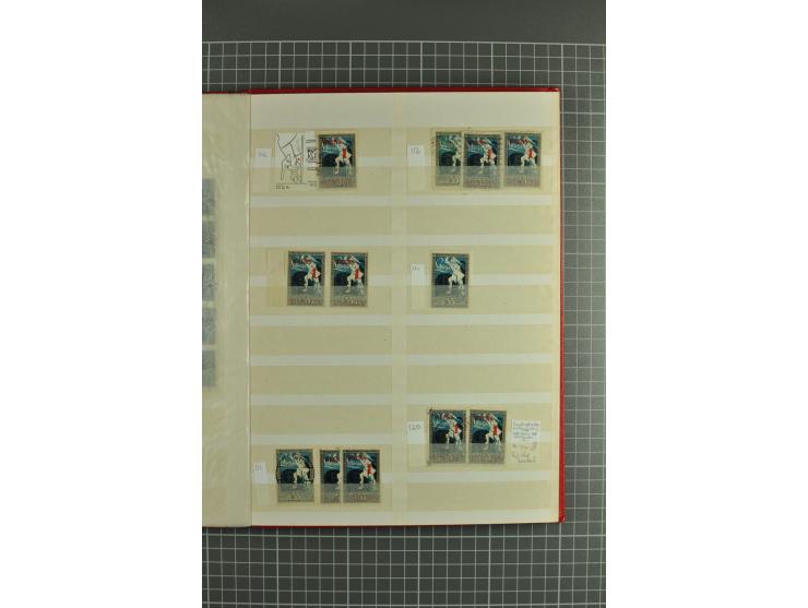 1918/2000, enorm umfangreiche ungebrauchte/postfrische und gestempelte Sammlung mit einer Vielzahl an guten Werten und Besond