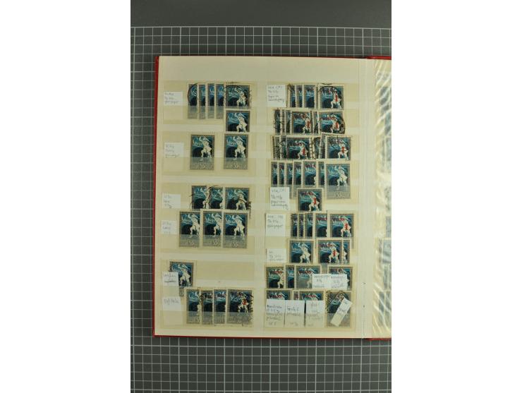 1918/2000, enorm umfangreiche ungebrauchte/postfrische und gestempelte Sammlung mit einer Vielzahl an guten Werten und Besond