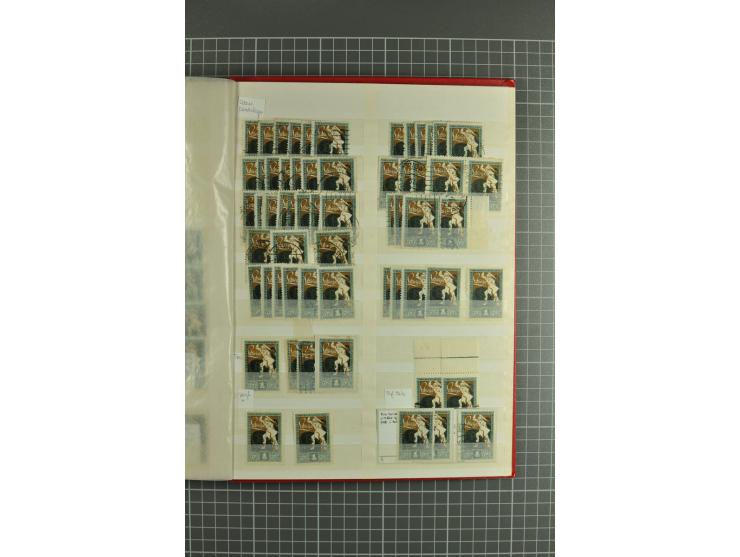1918/2000, enorm umfangreiche ungebrauchte/postfrische und gestempelte Sammlung mit einer Vielzahl an guten Werten und Besond