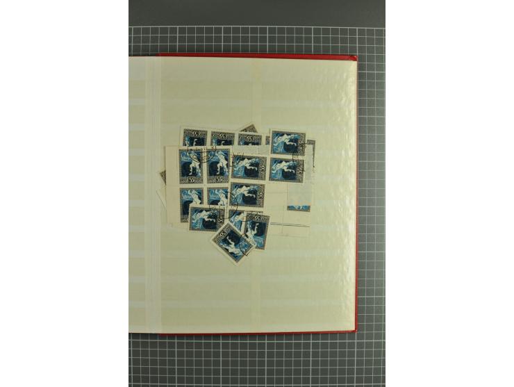 1918/2000, enorm umfangreiche ungebrauchte/postfrische und gestempelte Sammlung mit einer Vielzahl an guten Werten und Besond