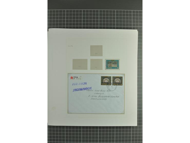 1918/2000, enorm umfangreiche ungebrauchte/postfrische und gestempelte Sammlung mit einer Vielzahl an guten Werten und Besond