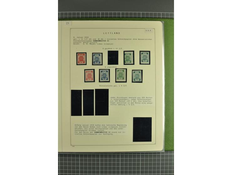 1918/2000, enorm umfangreiche ungebrauchte/postfrische und gestempelte Sammlung mit einer Vielzahl an guten Werten und Besond